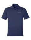 Variant Image for 1383255 - Under Armour Men's Recycled Polo - SGR LC/Sleeve - White 4C E - Website Schnupp's Grain Roasting