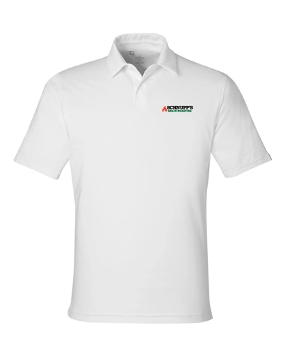 Variant Image for 1383255 - Under Armour Men's Recycled Polo - SGR LC/Sleeve - Black 4C - E - Website Schnupp's Grain Roasting