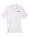 Variant Image for 88181 - Core 365 Men's Origin Performance Piqué Polo - SGR - LC/Sleeve - Black 1C - E - Website Schnupp's Grain Roasting
