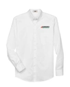 Variant Image for 88193 - CORE365 Men's Operate Twill Dress Shirt - SGR LC/Sleeve - Black 4C - E - Website Schnupp's Grain Roasting