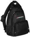 Variant Image for BG112 - Port Authority® Sling Pack - SGR LC/Sleeve - White 4C E - Website Schnupp's Grain Roasting