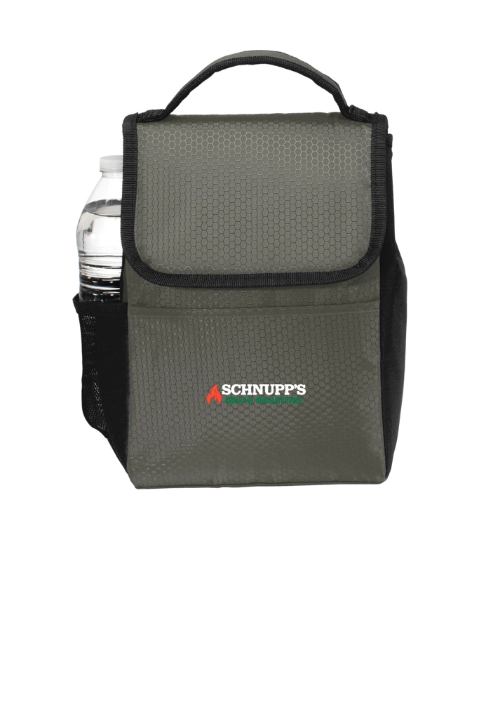 Variant Image for BG500 - Port Authority® Lunch Bag Cooler - SGR LC/Sleeve - White 4C E - Website Schnupp's Grain Roasting