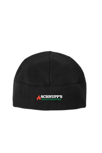 Variant Image for C918 - Port Authority® Fleece Beanie - SGR LC/Sleeve - White 4C E - Website Schnupp's Grain Roasting