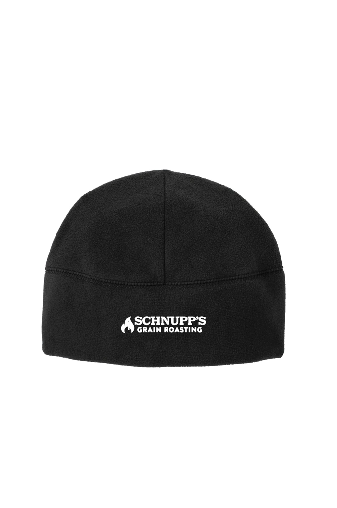 Variant Image for C918 - Port Authority® Fleece Beanie - SGR - LC/Sleeve - White 1C - E - Website Schnupp's Grain Roasting