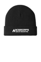 Variant Image for C939 - Port Authority ® Knit Cuff Beanie - SGR - LC/Sleeve - White 1C - E - Website Schnupp's Grain Roasting