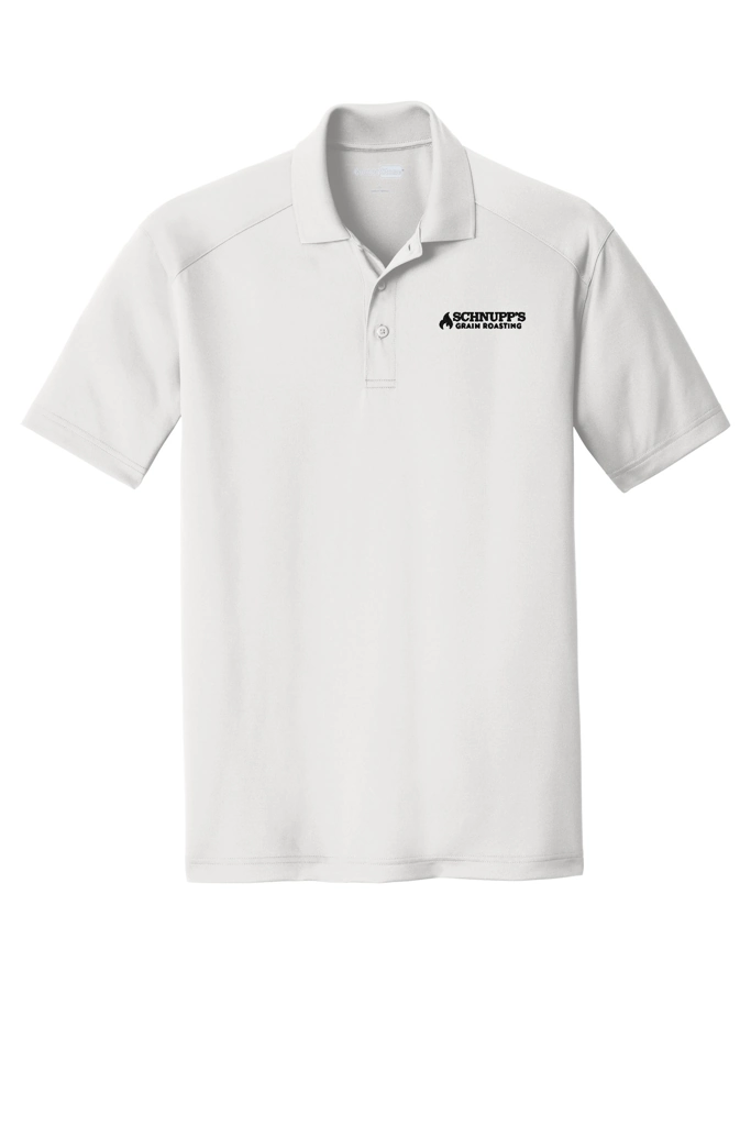 Variant Image for CS418 - CornerStone® Select Lightweight Snag-Proof Polo - SGR - LC/Sleeve - Black 1C - E - Website Schnupp's Grain Roasting