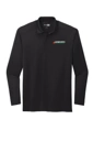 Variant Image for CS418LS  - CornerStone® Select Lightweight Snag-Proof Long Sleeve Polo - SGR LC/Sleeve - White 4C E - Website Schnupp's Grain Roasting