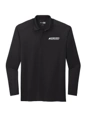 Variant Image for CS418LS  - CornerStone® Select Lightweight Snag-Proof Long Sleeve Polo - SGR - LC/Sleeve - White 1C - E - Website Schnupp's Grain Roasting
