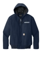 Variant Image for CT104050 Carhartt® Washed Duck Active Jacket - SGR - LC/Sleeve - White 1C - E - Website Schnupp's Grain Roasting