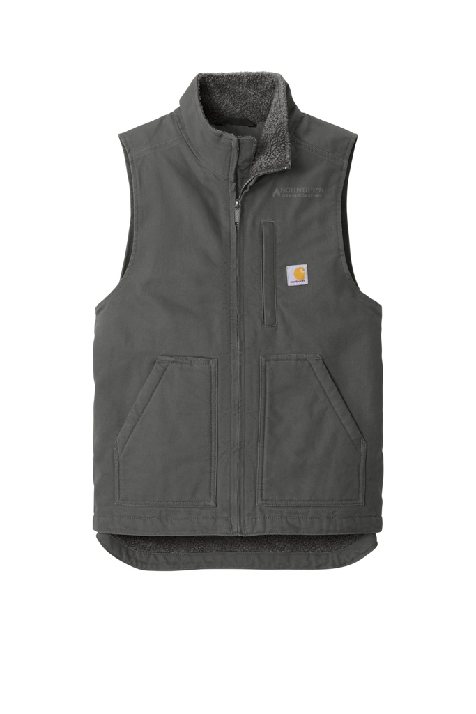 Variant Image for CT104277 - Carhartt® Sherpa-Lined Mock Neck Vest - SGR -Tone on Tone E - Website Schnupp's Grain Roasting