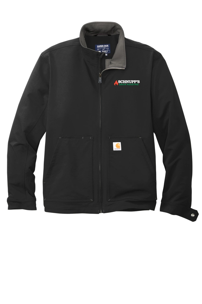 Variant Image for CT105534  - Carhartt® Super Dux™ Soft Shell Jacket - SGR LC/Sleeve - White 4C E - Website Schnupp's Grain Roasting