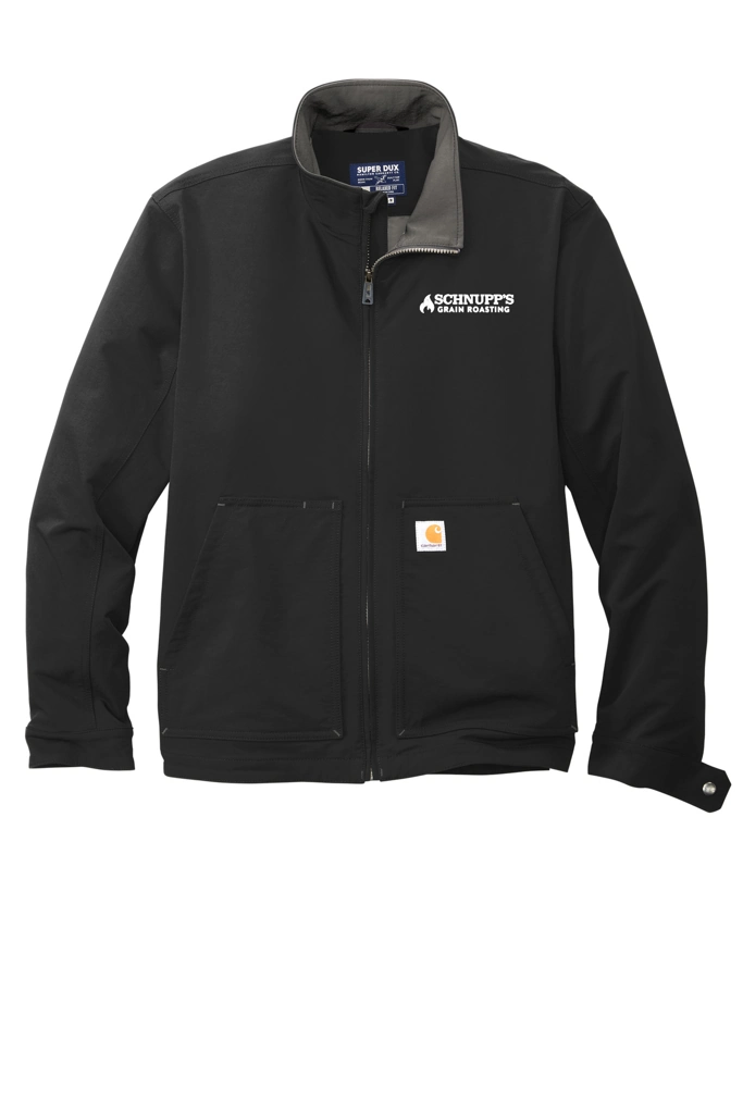 Variant Image for CT105534  - Carhartt® Super Dux™ Soft Shell Jacket - SGR - LC/Sleeve - White 1C - E - Website Schnupp's Grain Roasting