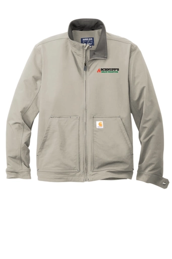 Variant Image for CT105534  - Carhartt® Super Dux™ Soft Shell Jacket - SGR LC/Sleeve - Black 4C - E - Website Schnupp's Grain Roasting