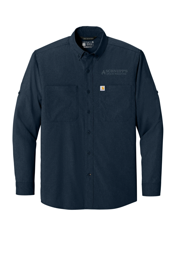 Variant Image for CT107106 - Carhartt Force® Sun Defender™ Long Sleeve Shirt - SGR -Tone on Tone E - Website Schnupp's Grain Roasting
