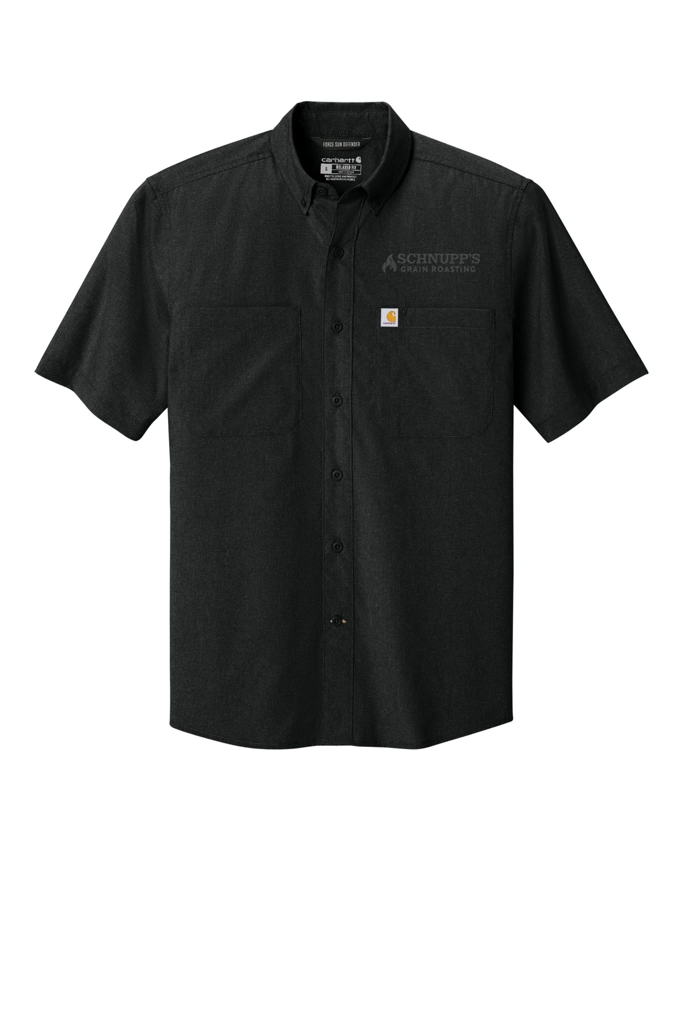 Variant Image for CT107107 - Carhartt Force® Sun Defender™ Short Sleeve Shirt - SGR -Tone on Tone E - Website Schnupp's Grain Roasting