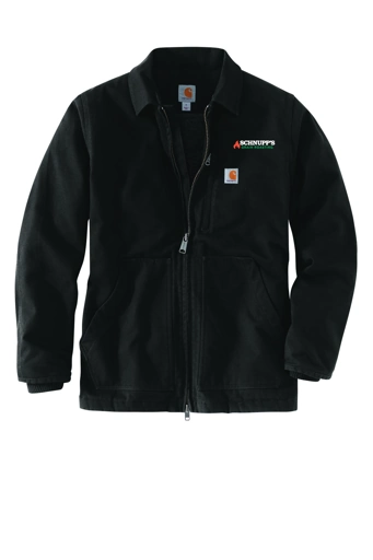 Variant Image for CTT104293 - Carhartt® Tall Sherpa-Lined Coat - SGR LC/Sleeve - White 4C E - Website Schnupp's Grain Roasting