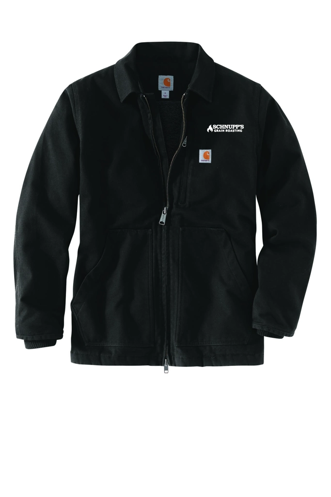 Variant Image for CTT104293 - Carhartt® Tall Sherpa-Lined Coat - SGR - LC/Sleeve - White 1C - E - Website Schnupp's Grain Roasting