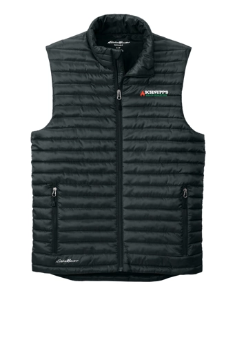 Variant Image for EB516 - Eddie Bauer® Packable Quilted Vest - SGR LC/Sleeve - White 4C E - Website Schnupp's Grain Roasting