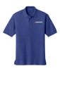 Variant Image for K500 - Port Authority® Silk Touch™ Polo - SGR LC/Sleeve - White 4C E - Website Schnupp's Grain Roasting