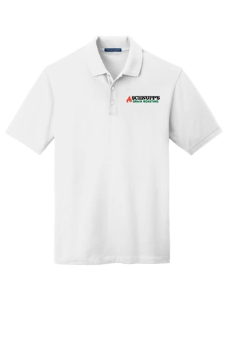 Variant Image for K8000 - Port Authority® EZCotton® Polo. - SGR LC/Sleeve - Black 4C - E - Website Schnupp's Grain Roasting