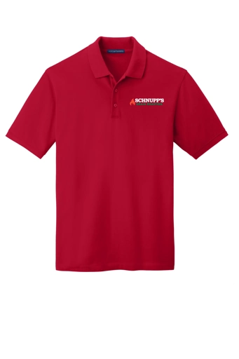 Variant Image for K8000 - Port Authority® EZCotton® Polo. - SGR LC/Sleeve - White 4C E - Website Schnupp's Grain Roasting