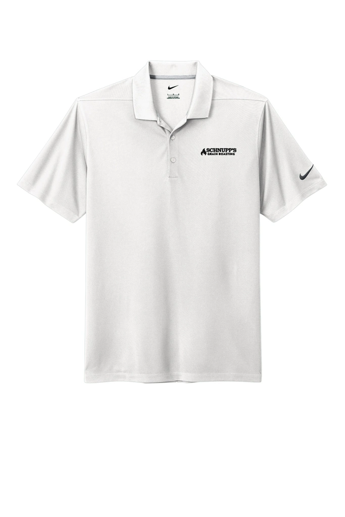 Variant Image for NKDC1963 - NEW Nike Dri-FIT Micro Pique 2.0 Polo - SGR - LC/Sleeve - Black 1C - E - Website Schnupp's Grain Roasting