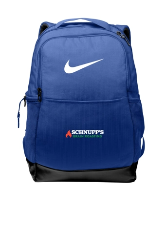 Variant Image for NKDH7709 - Nike Brasilia Medium Backpack - SGR LC/Sleeve - White 4C E - Website Schnupp's Grain Roasting