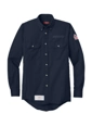 Variant Image for SLU2 Bulwark® EXCEL FR® ComforTouch® Dress Uniform Shirt - SGR -Tone on Tone E - Website Schnupp's Grain Roasting