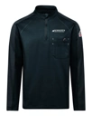 Variant Image for STZ2 - BULWARK Men's Flex Knit Quarter-Zip Pullover - SGR LC/Back - White 1C - D - Website Schnupp's Grain Roasting