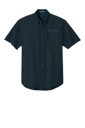 Variant Image for S500T - Port Authority® Short Sleeve Twill Shirt - SGR -Tone on Tone E - Website Schnupp's Grain Roasting