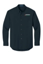 Variant Image for S600T - Port Authority® Long Sleeve Twill Shirt - SGR LC/Sleeve - White 4C E - Website Schnupp's Grain Roasting