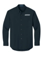 Variant Image for S600T - Port Authority® Long Sleeve Twill Shirt - SGR - LC/Sleeve - White 1C - E - Website Schnupp's Grain Roasting