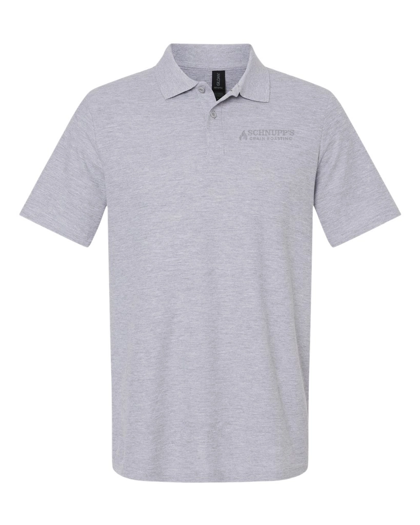 Variant Image for 64800 - Gildan® Softstyle® Pique Polo - SGR -Tone on Tone E - Website Schnupp's Grain Roasting