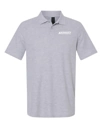 Variant Image for 64800 - Gildan® Softstyle® Pique Polo - SGR - LC/Sleeve - White 1C - E - Website Schnupp's Grain Roasting