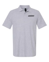 Variant Image for 64800 - Gildan® Softstyle® Pique Polo - SGR - LC/Sleeve - Black 1C - E - Website Schnupp's Grain Roasting