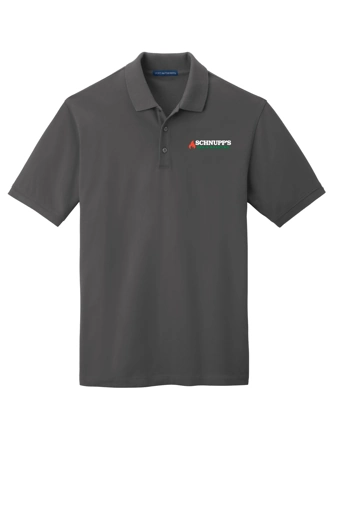 Variant Image for TK8000 -  Port Authority® Tall EZCotton® Polo - SGR LC/Sleeve - White 4C E - Website Schnupp's Grain Roasting