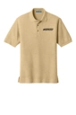 Variant Image for TLK500 - Port Authority® Tall Silk Touch™ Polo - SGR - LC/Sleeve - Black 1C - E - Website Schnupp's Grain Roasting