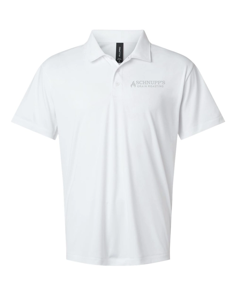 Variant Image for 41800T - AllPro Men's Tall Pro-Lock Performance Polo - SGR -Tone on Tone E - Website Schnupp's Grain Roasting