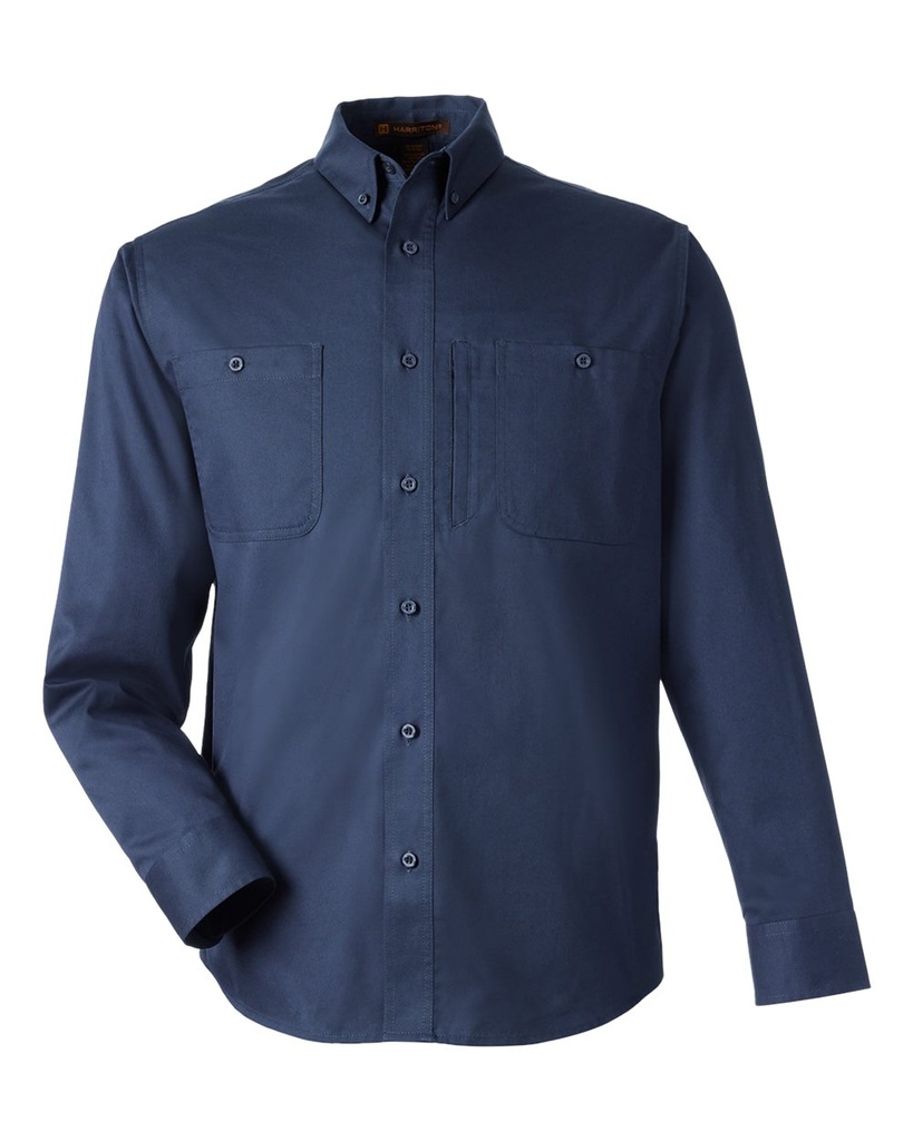 M585L - Harriton Men's Advantage IL Workshirt