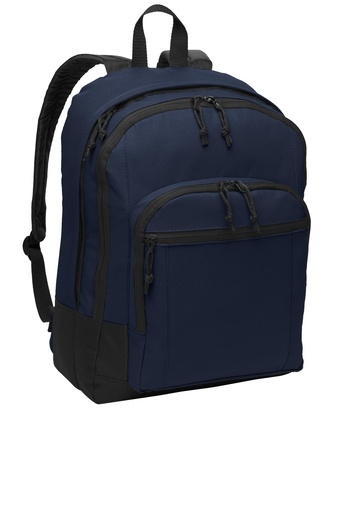 BG204 Port Authority® Basic Backpack (OSFA, Navy)